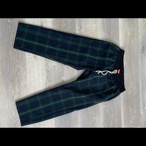 Stylish golfer pants drawstring